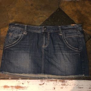 Maurice’s denim mini skirt